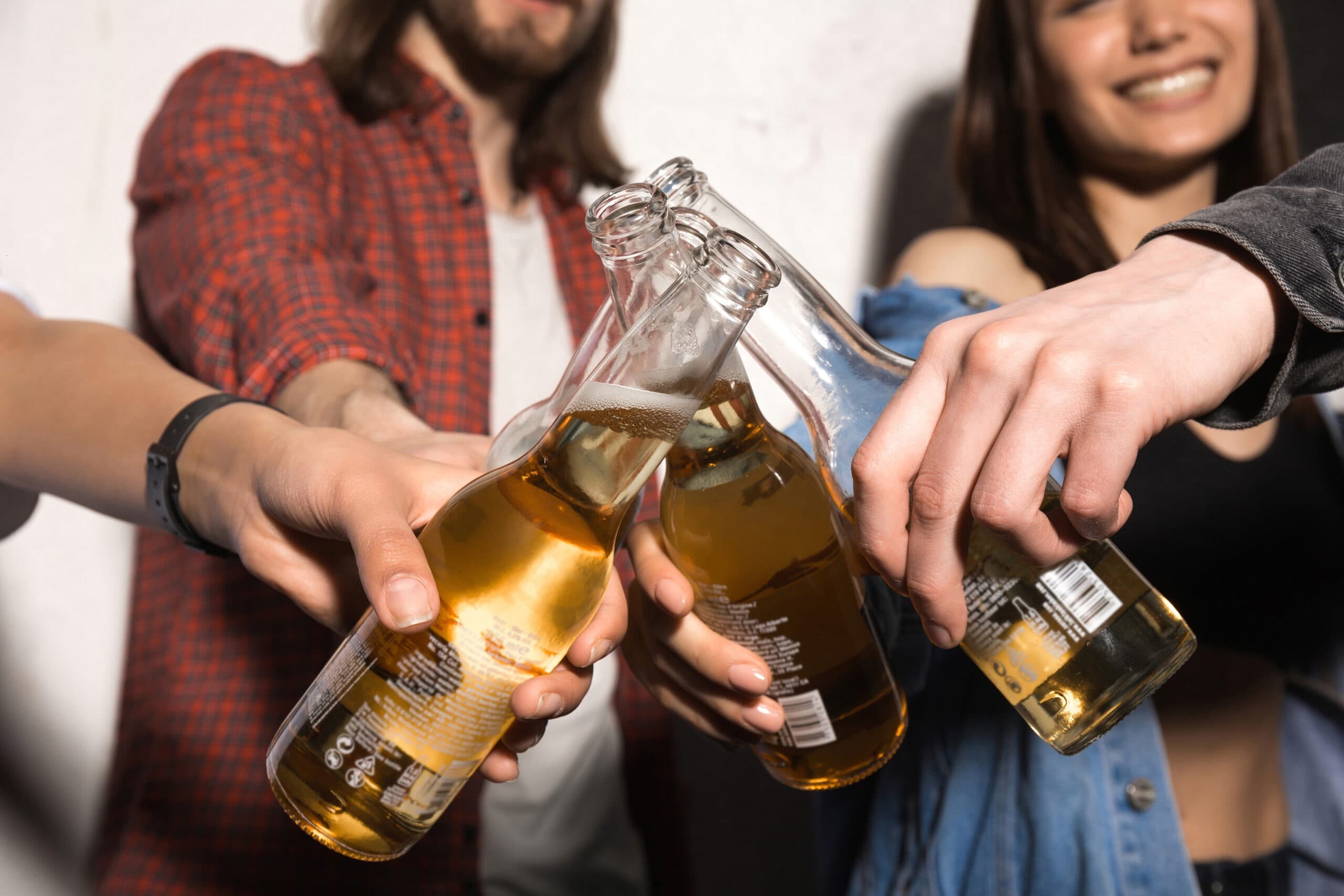 Friends Drinking Beer